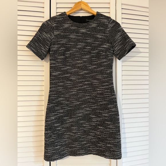 Club Monaco tweed stretch lined dress - size XXS - worn twice. Retail: $279 - Picture 1 of 4